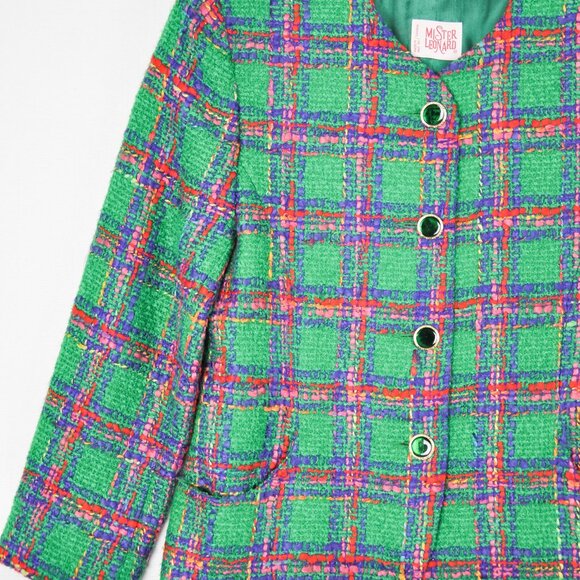 1960s 'Mister Leonard' Tweekd Skirt Set | Medium - Picture 3 of 11